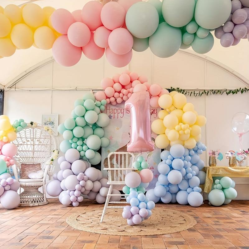 80pcs 10 inch Latex Balloons for Party Decorations