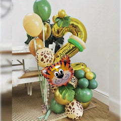 Jungle Animal Balloon Set for Kids Party Decoration