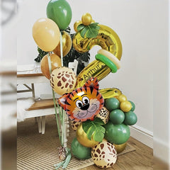 Jungle Animal Balloon Set for Kids Party Decoration
