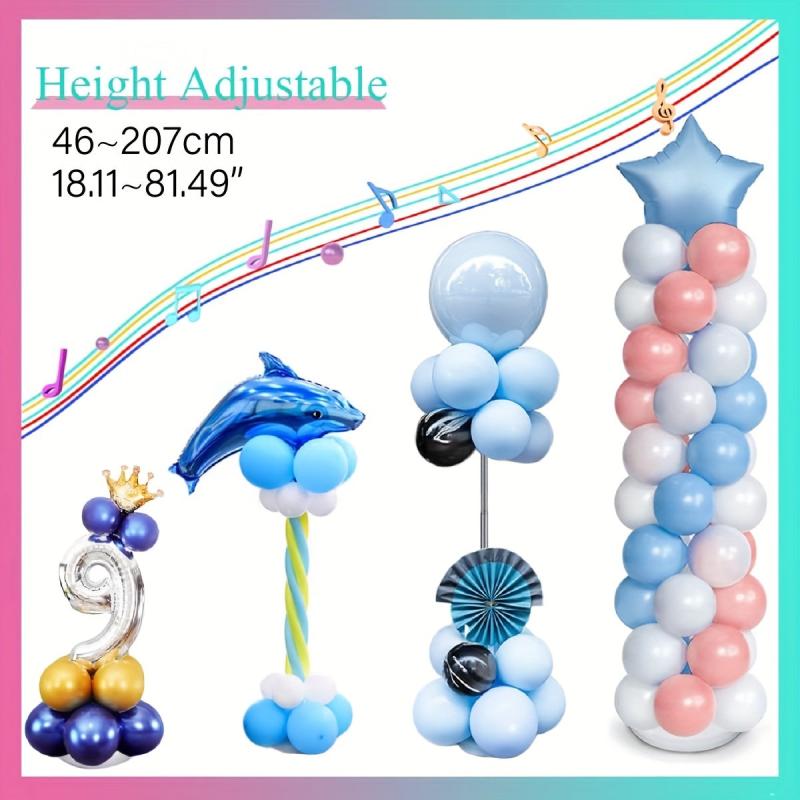 Adjustable Height Balloon Column Kit For Floor