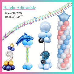Adjustable Height Balloon Column Kit For Floor