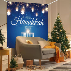 Hanukkah Single Garage Door Banner Decoration