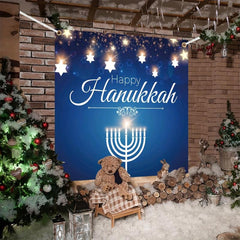 Hanukkah Single Garage Door Banner Decoration
