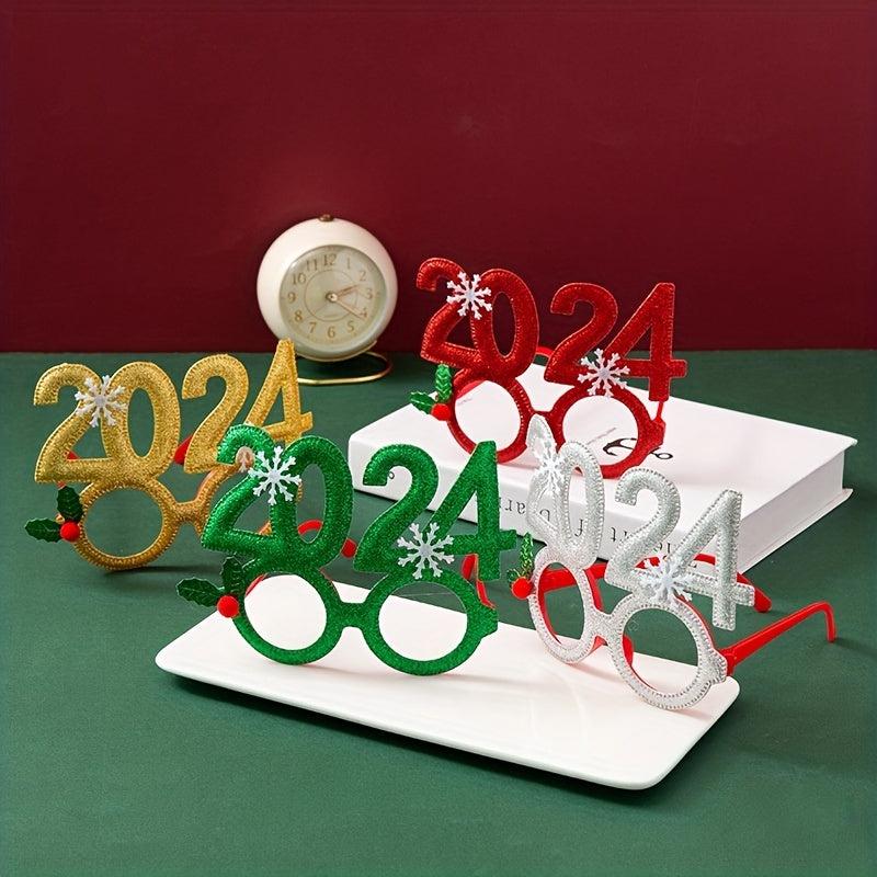 5pcs Teen Party Glasses - Fun Novelty Props for Year Party