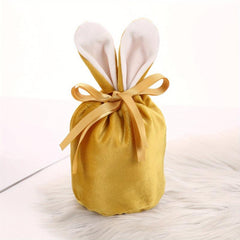Rabbit Ears Velvet Gift Bag for Party Candy and Wedding Candy
