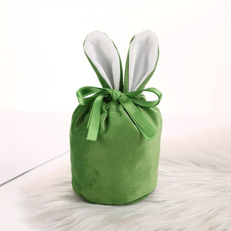 Rabbit Ears Velvet Gift Bag for Party Candy and Wedding Candy