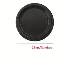 Complete Party Supplies Set Paper Plates Cups Utensils Napkins & Decorations