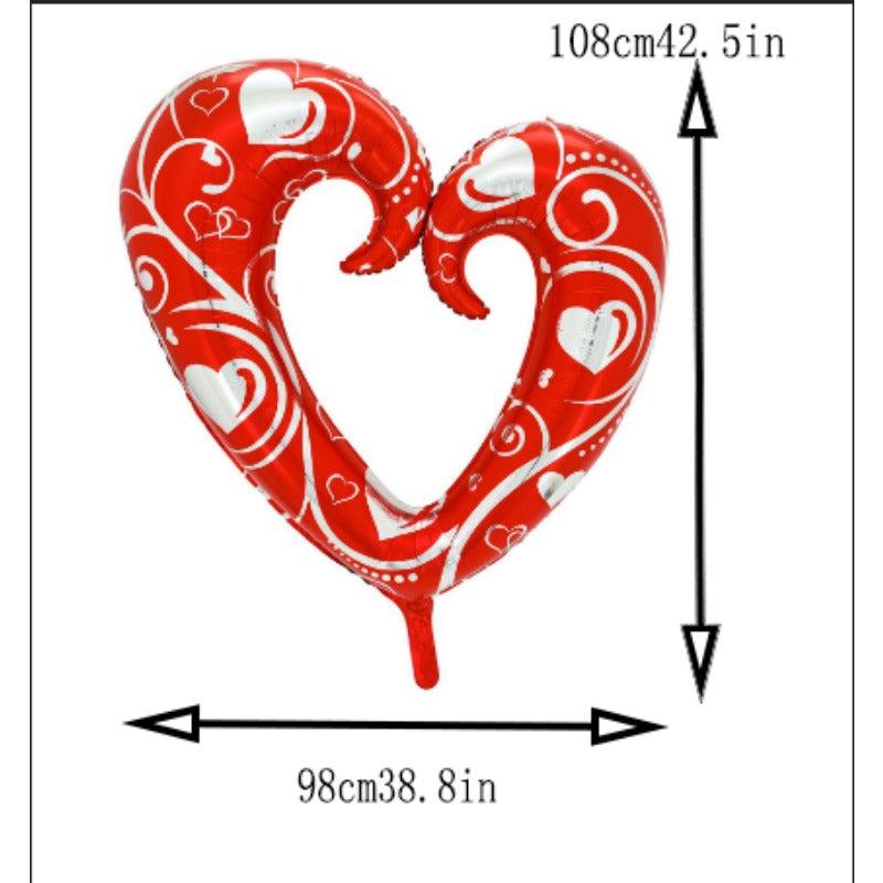 Love You Heart String Balloon Wedding Birthday Party Decor