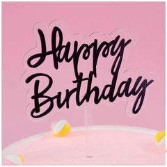 Colorful Double Layer Cake Decoration Topper