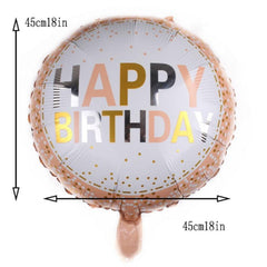 Birthday Balloon Party Decor Supplies Scene Balloons