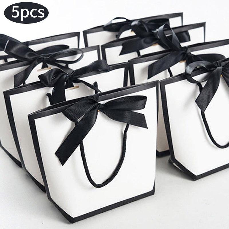 5pcs Birthday Tote Gift Bags Party Favor Goodie Bag Pack