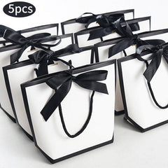 5pcs Birthday Tote Gift Bags Party Favor Goodie Bag Pack