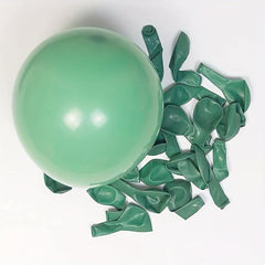 139pcs Olive Green Latex Balloon Arch Wreath Set for Celebrations