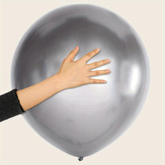 2pcs Silvery Big Balloon 45 72 cm for Party Wedding Birthday Decor