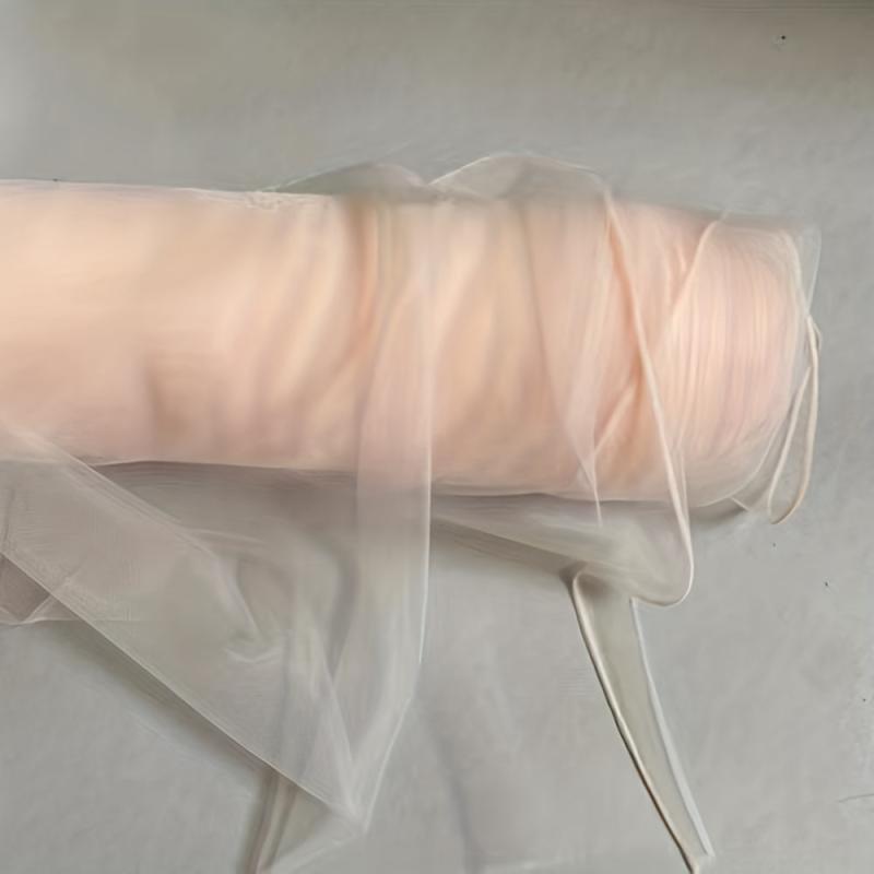 Wedding Arch Curtain Decoration Tulle Champagne Chiffon Fabric