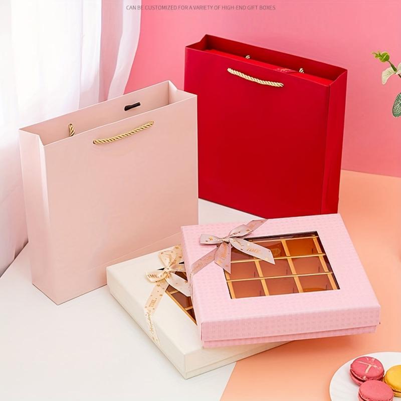 Chocolate Birthday Packaging Box with Transparent Window