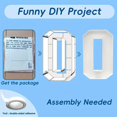 1pc Number Balloon Frame Box - Party Wedding Number Frame
