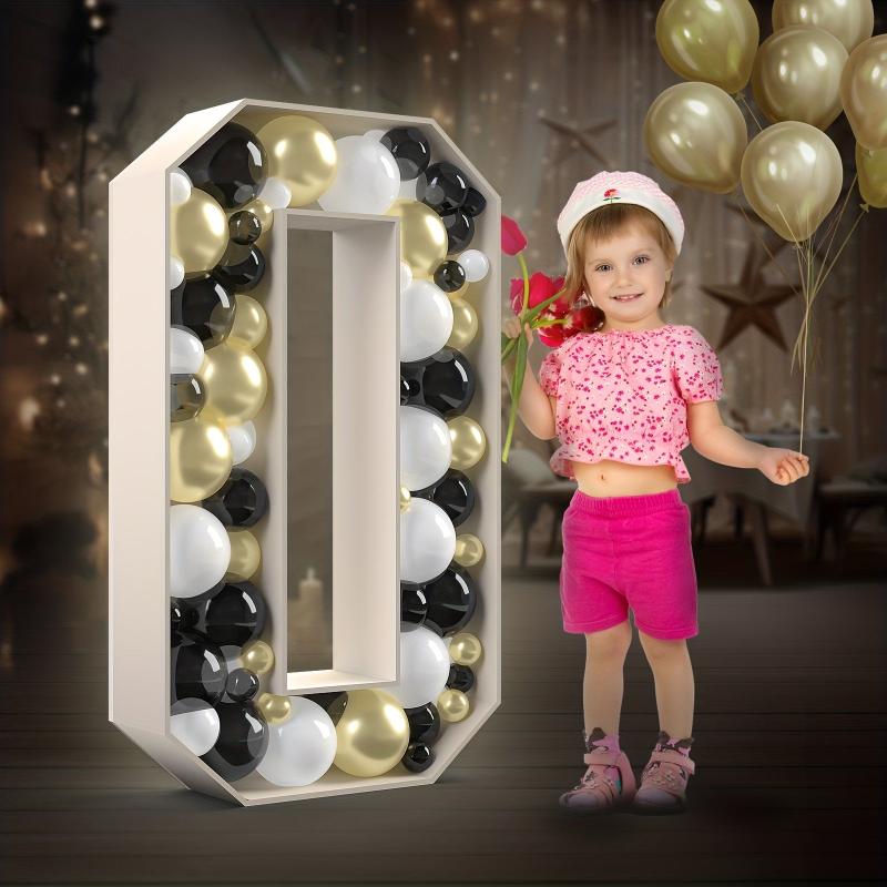 1pc Number Balloon Frame Box - Party Wedding Number Frame