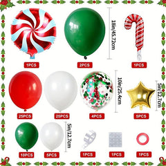 Christmas Balloon Set Holiday Decoration Christmas Party Decor