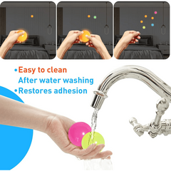 Glow in the Dark Stress Balls 6pcs