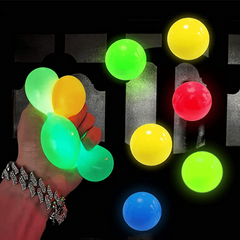 Glow in the Dark Stress Balls 6pcs