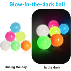 Glow in the Dark Stress Balls 6pcs