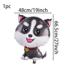 Pet Dog Balloon for Animal Theme Birthday Party Decoration