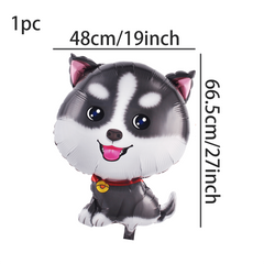 Pet Dog Balloon for Animal Theme Birthday Party Decoration