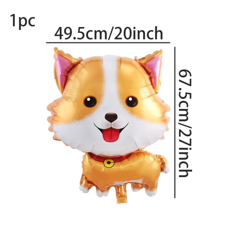 Pet Dog Balloon for Animal Theme Birthday Party Decoration
