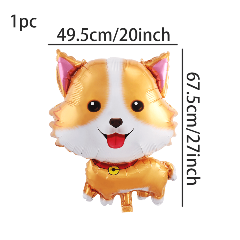 Pet Dog Balloon for Animal Theme Birthday Party Decoration