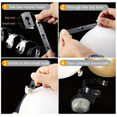 60pcs Navy Balloons Garland Set for Wedding Birthday Party Decoration
