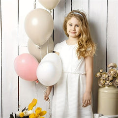 126pcs Pink Nude Latex Balloon Arch Garland - Birthday Party Bridal Shower Decor