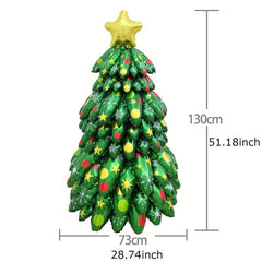 9pcs Christmas Tree Balloons Home Decorations Navidad Tree Ballon