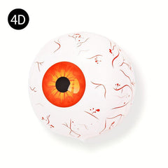 Halloween 4D Eye Foil Balloons 12pcs Set for Spooky Party Decor