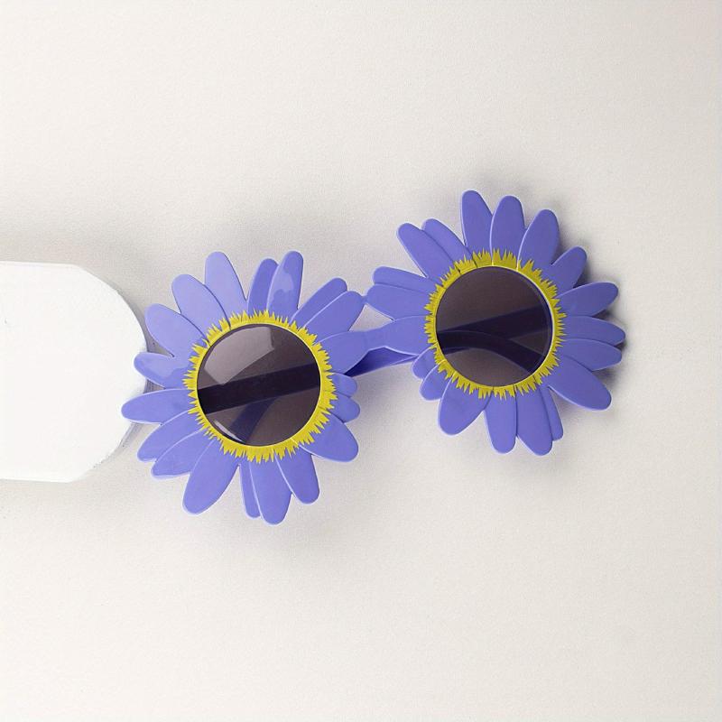 Picnic Daisy Birthday Glasses Funny Party Decoration Sunflower Sunglasses