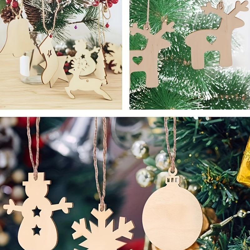 Christmas Ornament Kit DIY Golden Ribbon Silver Bell Bow Set
