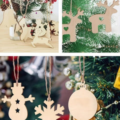 Christmas Ornament Kit DIY Golden Ribbon Silver Bell Bow Set