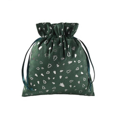 Small Christmas Gift Bag With Drawstring For Parties, Decorations, Navidad