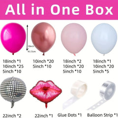 Princess Theme Party Balloon Set