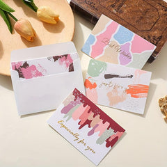 6pcs Thanksgiving Graduation Party Invitation Greeting Cards