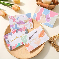 6pcs Thanksgiving Graduation Party Invitation Greeting Cards