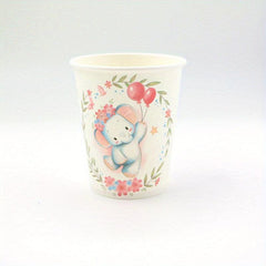 20pcs Elephant Themed Party Set with Dinnerware for 20 Guests