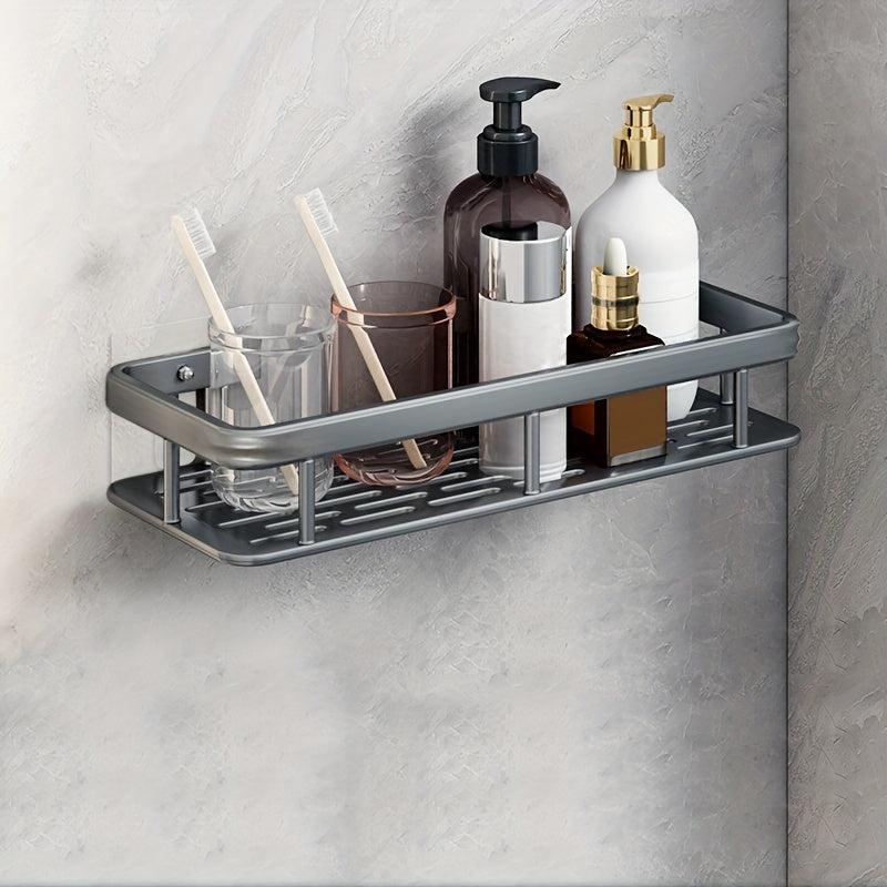Multifunctional Wall Mounted Shower Caddy Shelf Bathroom Storage
