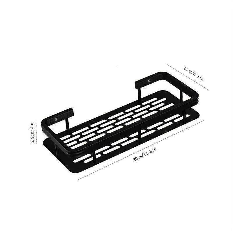 Multifunctional Wall Mounted Shower Caddy Shelf Bathroom Storage