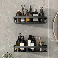 Multifunctional Wall Mounted Shower Caddy Shelf Bathroom Storage