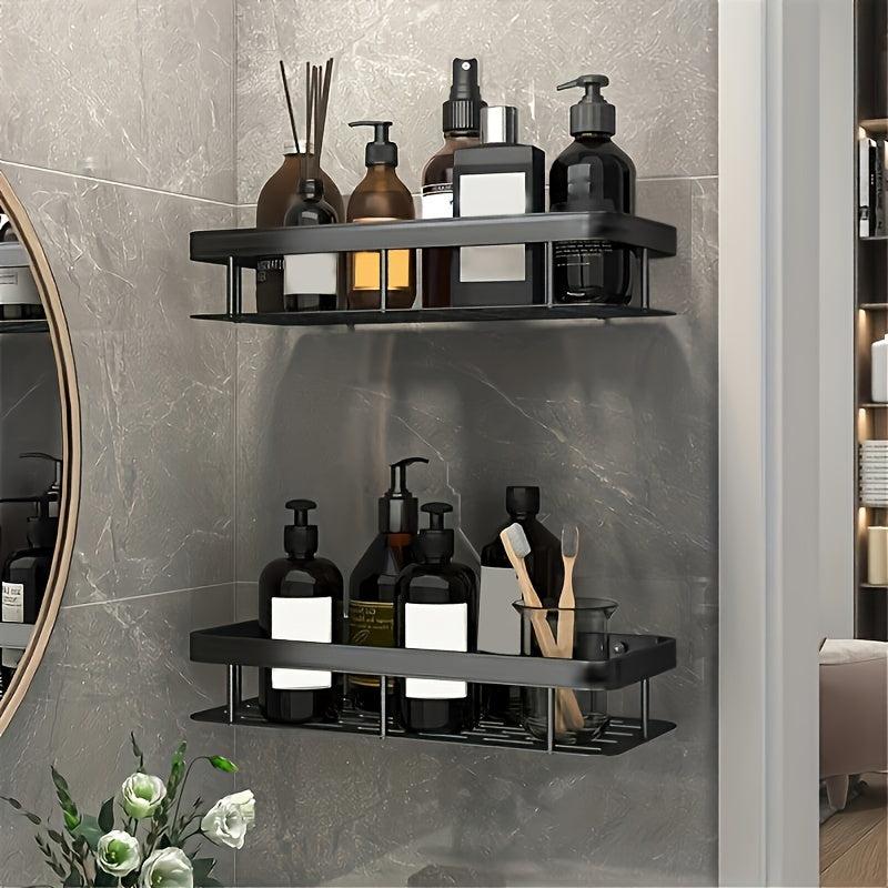 Multifunctional Wall Mounted Shower Caddy Shelf Bathroom Storage