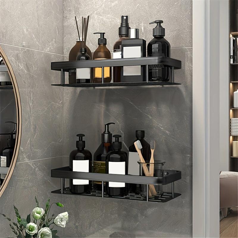 Multifunctional Wall Mounted Shower Caddy Shelf Bathroom Storage