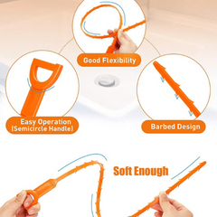 Clogged Snake Cleaner Remover Drain Plumbing Hair Catcher