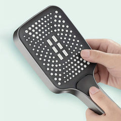 Pressurized Handheld Shower Head Square for Bathroom