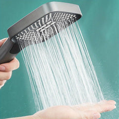 Pressurized Handheld Shower Head Square for Bathroom